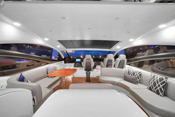 68ft Pershing Sky elegant evening